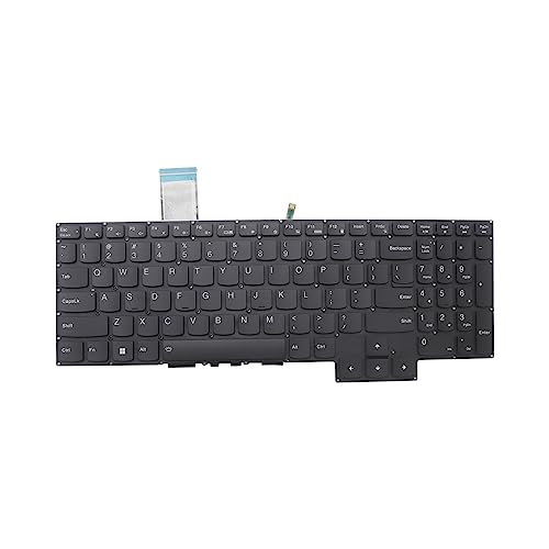 Clavier PC portable pour Lenovo IdeaPad Gaming 3 et Legion 5 disposition AZERTY FR noir