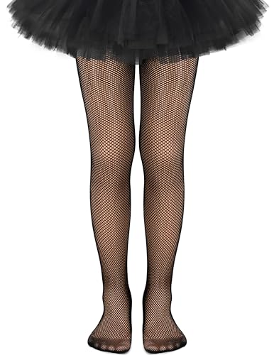 Sarfel Kids Tights Kids Fishnet Stockings Toddler Fishnet Tights for Girls Black Tights for Girls Tights Black Toddler Tights