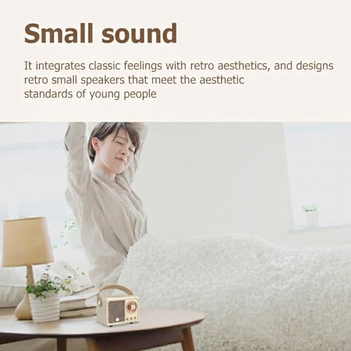 Haut-parleur Bluetooth rétro portable, cadeau d'anniversaire idéal - 7