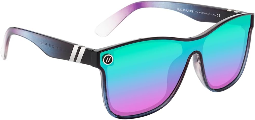 Blenders 20603080799FG Millenia X2 Black Forest Black/Blue Rainbow Polarized