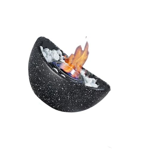 Pozo De Fuego De Escritorio Pequeño Cemento para Quemar Etanol Calentadores Contemporáneos Fáciles De Transportar para Hogares Uso En Oficinas Chimeneas Interiores