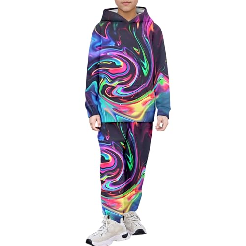 Ropa informal para niños con sudadera con capucha de manga larga ideal para el colegio