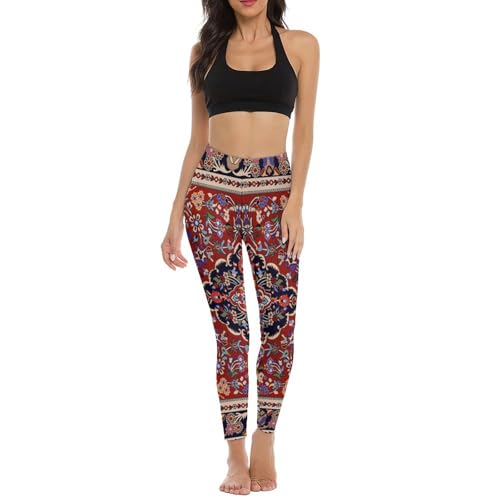 Anceky Mallas Deportivas de Cintura Alta para Mujer, Control de Abdomen (S-2XL)