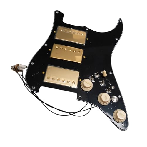 Micro pickguard Alnico 5 pour guitare montage rapide config simple humbucker