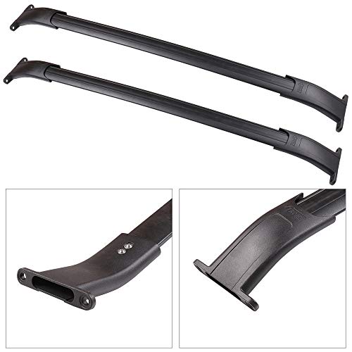 Aintier 2Pcs Aluminum Cross Bar Roof Rack Compatible with 2015-2020 for C-adillac Escalade,2015-2020 for GMC Yukon Roof Top Rail Rack Crossbar Luggage Cargo Carrier Roof Rack Set