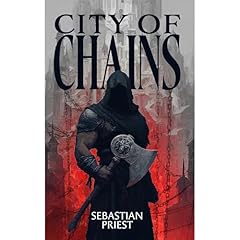 City of Chains Omnibus Audiolibro Por Sebastian Priest arte de portada