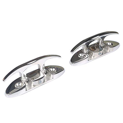 Thorn Folding Cleat 4-1/2" Flip Up Dock Stainless Steel Cleat -Pack of 2 - Thumbnail 2