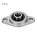 uxcell 4pcs KFL08 Pillow Block Bearings 8mm Bore Bearing Units Zinc Alloy Flange Mounted Bearing Housing, P6(ABEC3)