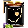 Ohio Candle Gifts for Women Ohio Gifts for Men Ohio Souvenir Gifts State Ohio Themed Gifts Moving Away Home Sick Gifts Birthday Christmas Graduation Gift Ready