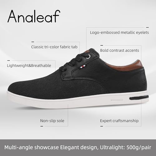 Mens Casual Shoes Fashion Dress Sneakers Breathable Business Shoes3