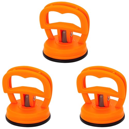 THQAE 3 Piezas Ventosas para Reparación de Carrocería, Ventosas para Abolladuras de Coche, Herramientas de Reparación de Carrocería, Extractor de Abolladuras para Carrocería, Cristales y Parabrisas