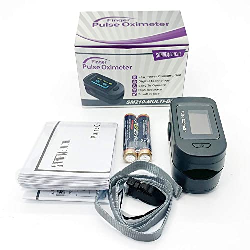Santamedical SM210-MULTI-BLA Fingertip Pulse Oximeter thumb #3