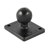 bola ram 42405 RAM Mounts UNPKD. RAM 2 X 1.7 BASE AMPS HOLE PAT, RAM-B-347U (BASE AMPS HOLE PAT)