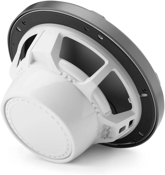 JL Audio M3 Series 7.7" Marine Coaxial Speakers w/Grey Metallic Sport Grilles w/RGB LED Lighting - M3-770X-S-Gm-i [010-03067-00]