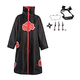 Udekit Túnica Larga con Diadema Juguetes Capa de Disfraz de Cosplay para Adolescentes Adultos Unisex Small Size