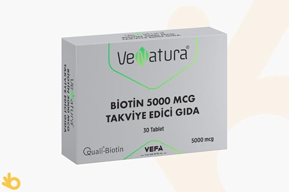 Venatura Biotin 5000 mcg 30 Tablet