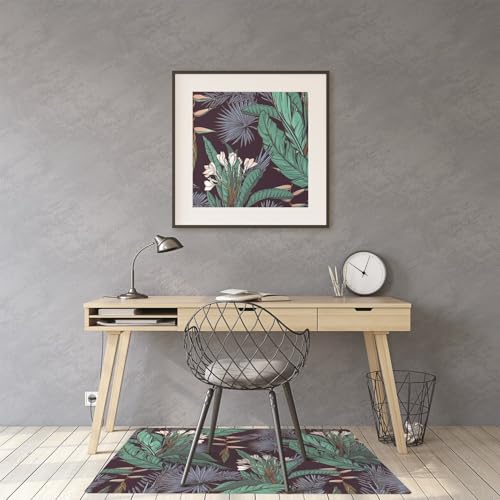 Tapis de chaise anti-rayures pour protéger le sol en PVC - 4