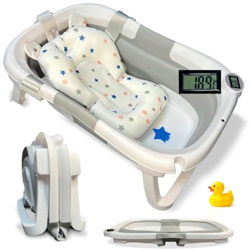 Foldable Baby Bathtub - Grey