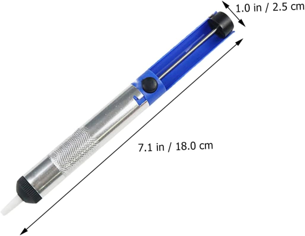 jojofuny 10pcs Desoldering Vacuum Pump Solder Sucker Manual Sucker for Efficient Solder Removal Lightweight and Easy to Use for Electronics Repair and Maintenance