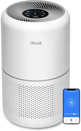 LEVOIT Air Purifiers for Home Bedroom, HEPA Sleep Mode, AHAM VERI...