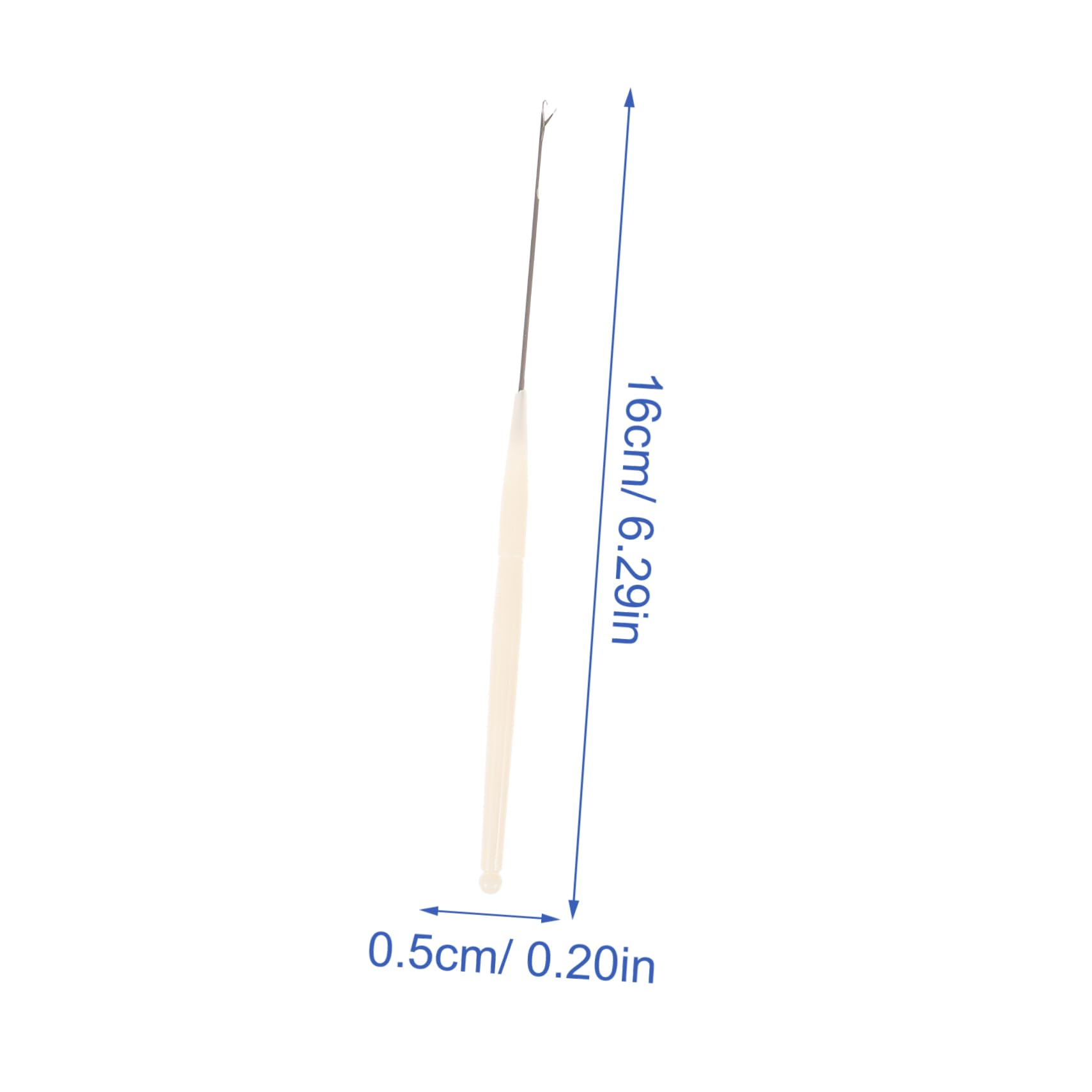 DOITOOL 5pcs Small Crochet Jewelry Making Tools Bead Needle Big Head Needle Bracelet Bead Needle Beads Beading Needles Beaded Needles Beading Needle Jewelry Making Thin Needles Plastic