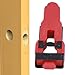 Sunisfa Door Mortise Tool Red Color Stainless Steel and ABS 1 3/4in 1 3/8in Door Installation Tool