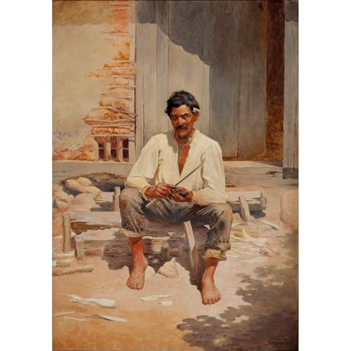 Toile Tabac à découper Almeida Junior giclée print wall art