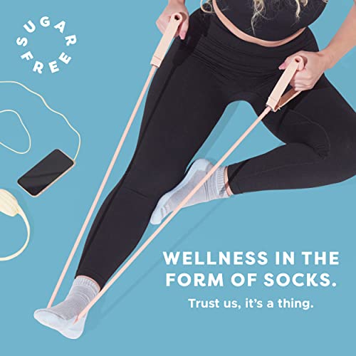 Sugar Free Sox Active-Fit Womens Cushioned Diabetic Ankle Socks 3 Pack (White, 9-11) #TOP2