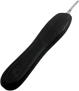 AAProTools Scalpel Handle #3, Black Plastic Grip - Fitting Surgical Blades #10 Thru 15