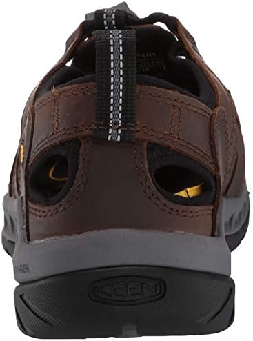 KEEN Utility Men's Atlanta 2 Cooler Plus Low Steel Toe Slip On Non Slip Work Shoes, Cascade Brown/Black, 14 Medium US | Image 2