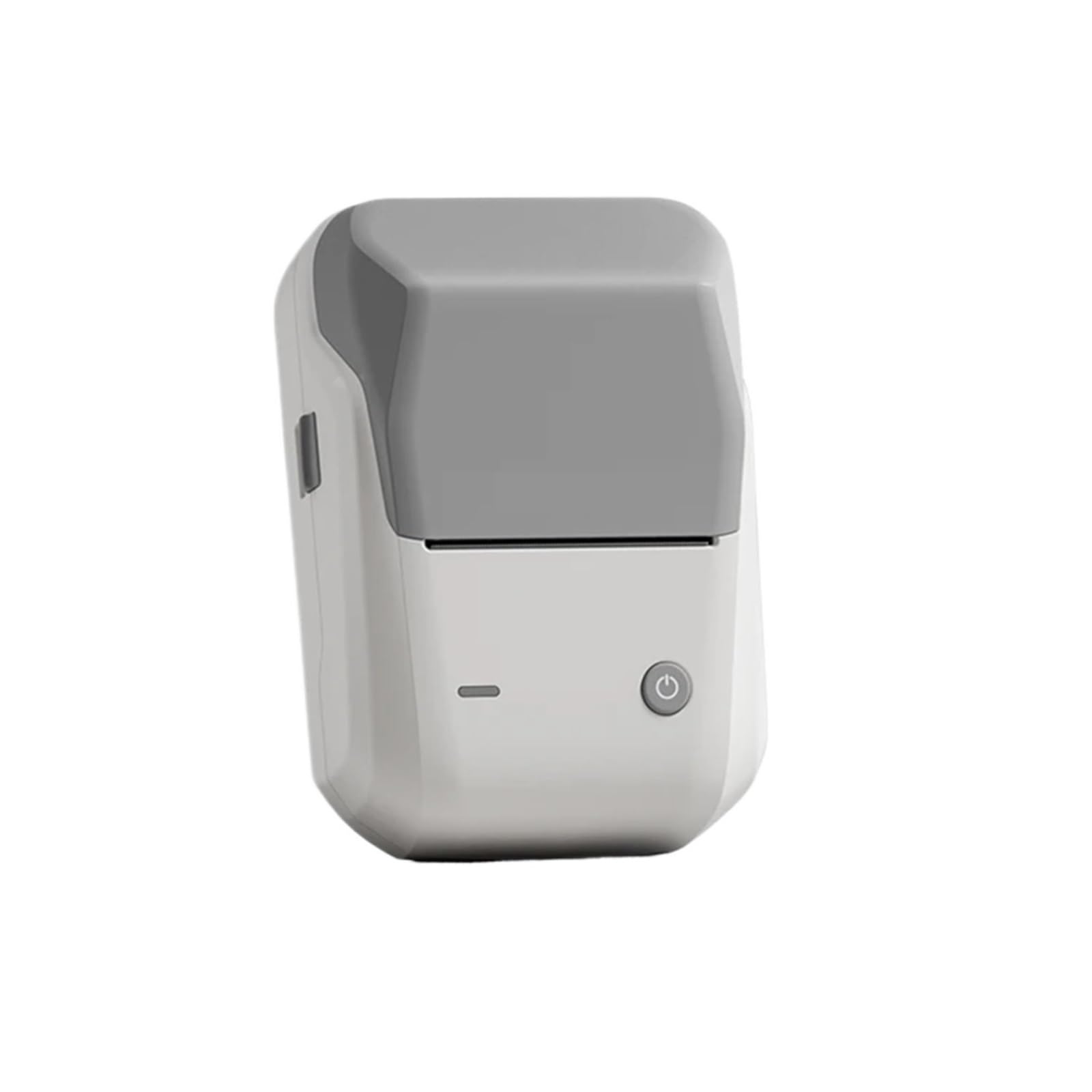 Przenośna Drukarka Termiczna, Etykiet, Miniaturowa Naklejek Bluetooth, Obsługuje Smartfony I Komputery,dla etykiety z datą i tekstem(Gray)
