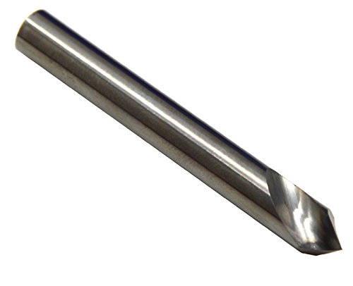 Wokesi 6Mm Blade Diameter,6Mm Shank,50Mm Overall Length,Solid Tungsten Carbide,Hrc55,Uncoated,2Flute,Straight Shank,90 Degree Point Angle,Nc Spotting Drill Bit Chamfering Cutter(6Mm Uncoated) #TOP24