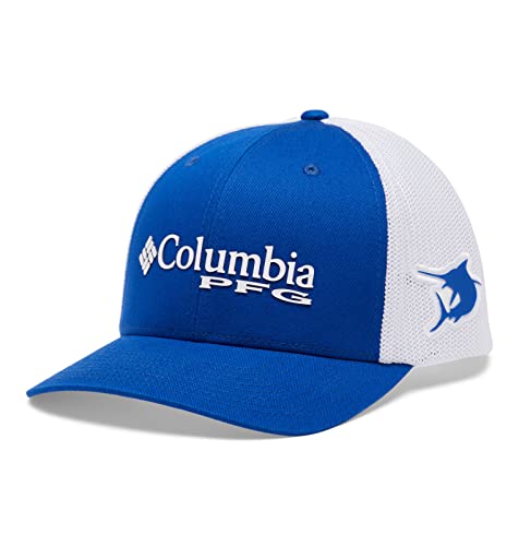 Image of Columbia Unisex Adult PFG Logo Mesh Ball Cap