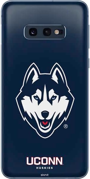 Skinit Decal Phone Skin Compatible with Samsung Galaxy S10e - Officially Licensed College University of Connecticut Huskies Design