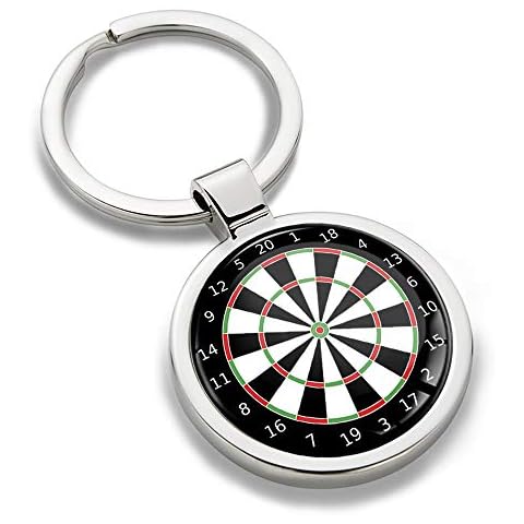 Biomar Labs® 3D Metal Dart Board Target Keyring Key Ring Accessories Men Women Keychain Gift KK 197 Cover