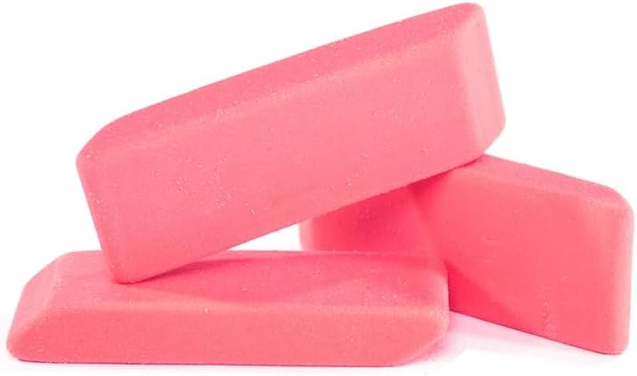 Craft County Smudge-Free Pink Erasers for The Office and Projects – 90 Pack