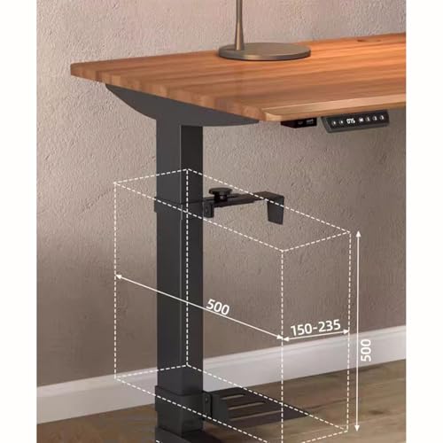 Soporte para PC de escritorio bajo mesa, soporte colgante para CPU, soporte resistente para torre de computadora (Negro) miniatura 2