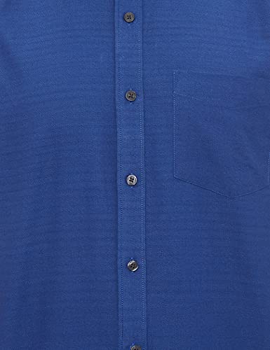 Image of Amazon Brand - Arthur Harvey Men's Regular Shirt (AH01-GTZ-DOB-C100 Royal Blue1 39)
