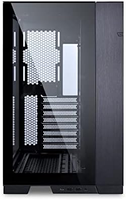Lian Li O11D EVO Mid-Tower PC Case - Black, High Airflow, Tempered Glass, Modular Design, E-ATX Support