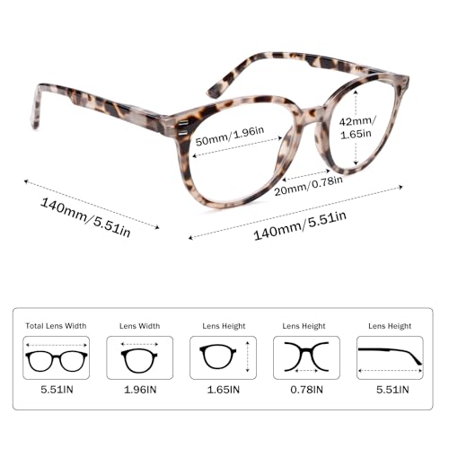 Image of SIGVAN 3 Pack Reading Glasses Spring Hinge Stylish Readers Black /Tortoise for Men and Women