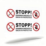 Prick stop Aufkleber für FIAT Ducato, Citroën Jumper & Peugeot Boxer - Weiß