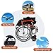 Ultra Lightweight Wheelchair for Adults (Only 24LB) - Portable Foldable Travel Wheelchair for Seniors, Self-Propelled Wheel Chairs, Manual Wheel Chair with Ergonomic Push Rim