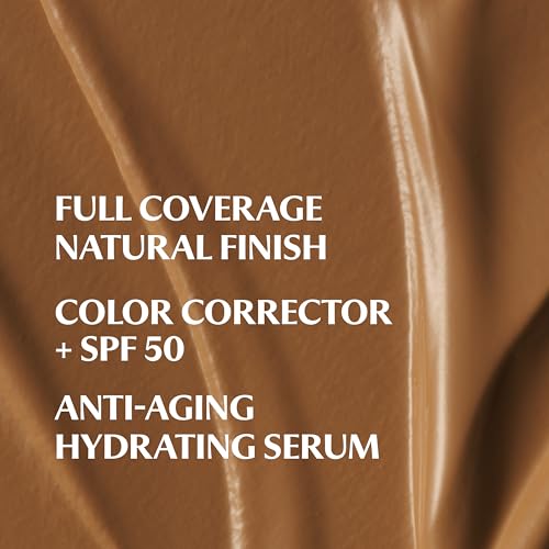 Image of IT Cosmetics CC+ Cream - Natural Full Coverage Foundation With SPF 50+, Color Corrector & Anti-Aging Hydrating Serum, Hyaluronic Acid + Peptides, Lightweight Up To 24H Wear, All Skin Types