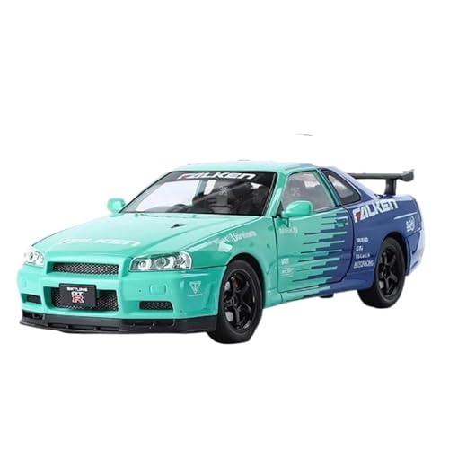 Skyline GTR 1:24 réplique statique en alliage pour sublimer une vitrine vide