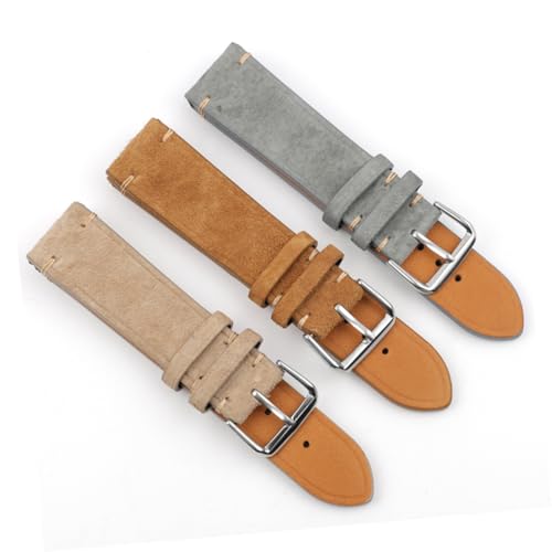 Bracelet de montre beige 20mm idéal pour un mariage ou un anniversaire - 4