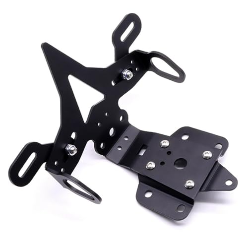 Compatível com Yamaha MT-07 MT07 FZ-07 Suporte de placa de matrícula para motocicleta Kit eliminador