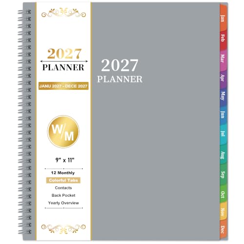 2027 Planner - 2027 Planner Weekly and Monthly, Jan. 2027 - Dec. 2027