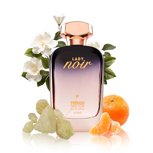 Image of The French Factor Liquid Lady Noir Luxury Perfume For Women Long Lasting Eau De Parfum With Floral Notes Gift For Girls Party Perfume Made In India (Pack Of 1, 100ml)