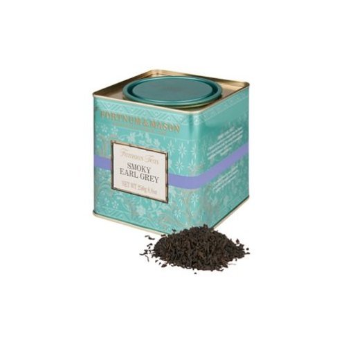 British Royal Warrant Fortnum & Mason Smoky Earl Grey tè 1 lattina (250g) Fortnum & Mason Smoky Earl Grey