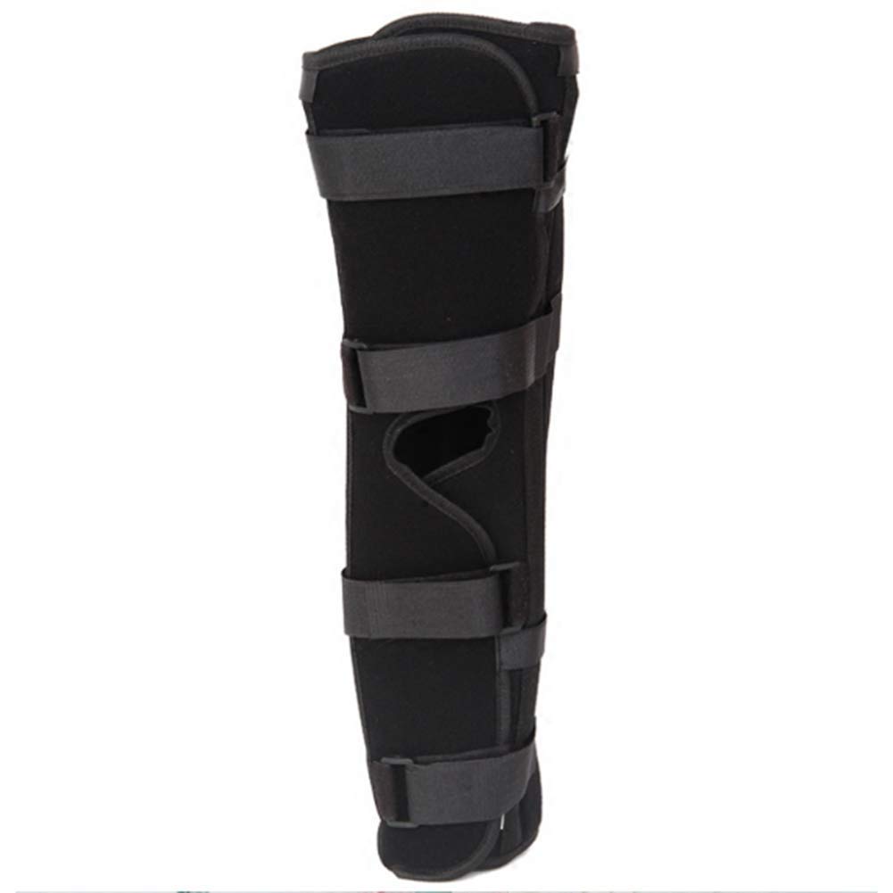 Regulowany Stabilizator Kolana, Orteza Stabilizująca Nogę, Ochraniacz Aktywności, Czarny-Średni,Black-M